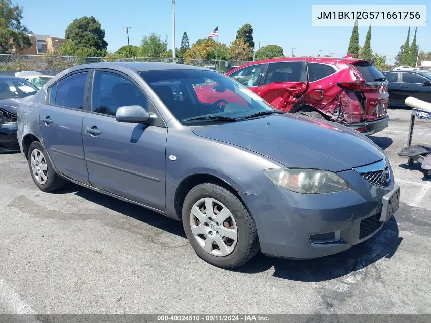 JM1BK12G571661756 2007 Mazda Mazda3 I Sport