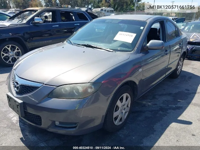 JM1BK12G571661756 2007 Mazda Mazda3 I Sport