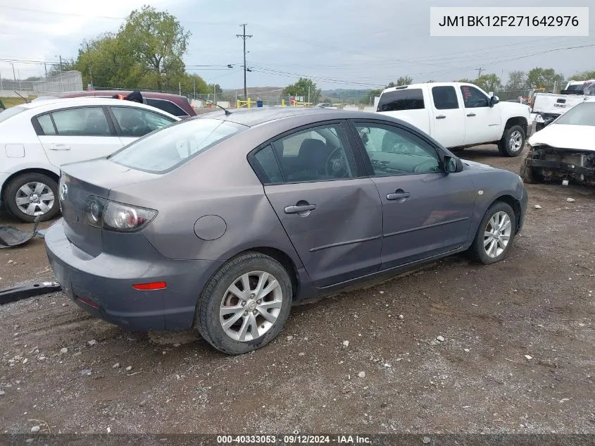 JM1BK12F271642976 2007 Mazda Mazda3 I