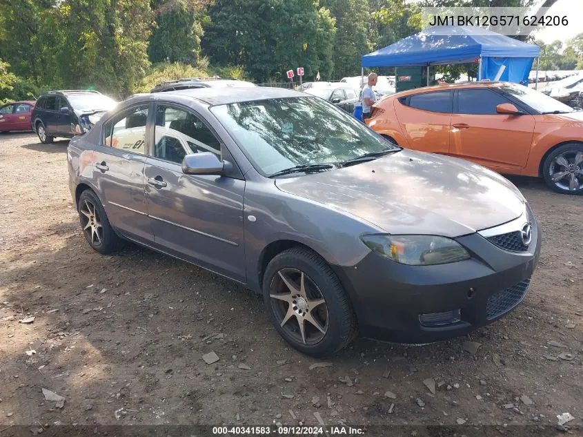 JM1BK12G571624206 2007 Mazda Mazda3 I Sport