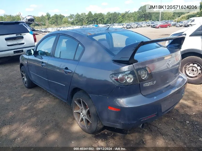 JM1BK12G571624206 2007 Mazda Mazda3 I Sport