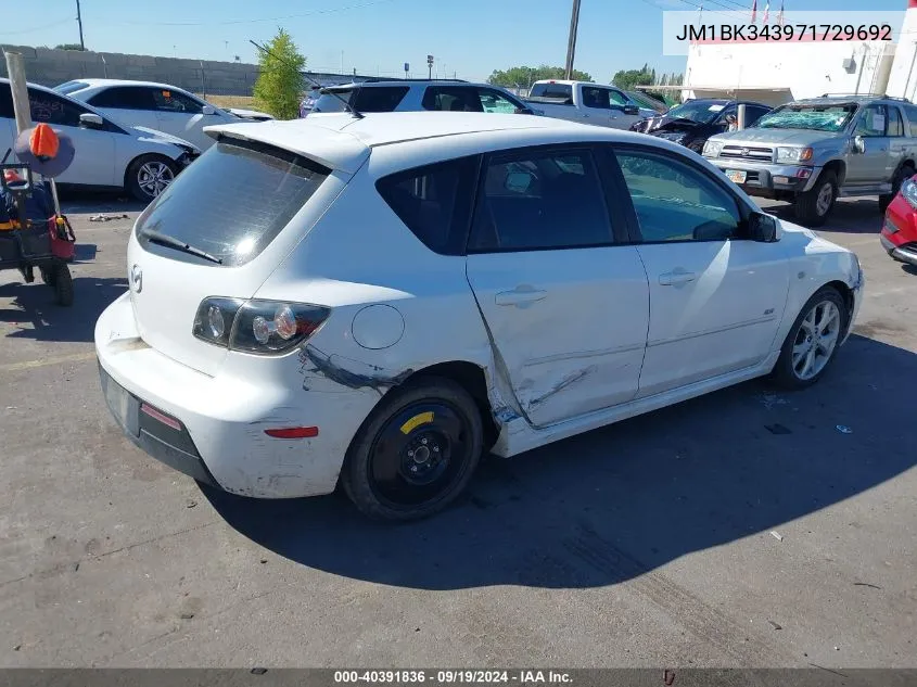 JM1BK343971729692 2007 Mazda Mazda3 S Touring