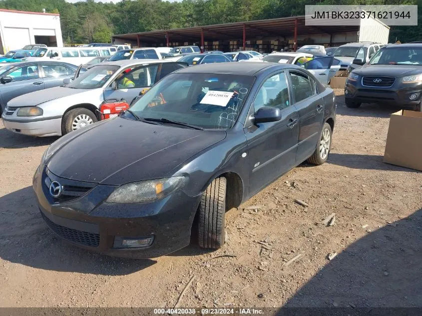 2007 Mazda Mazda3 S Sport VIN: JM1BK323371621944 Lot: 40420038