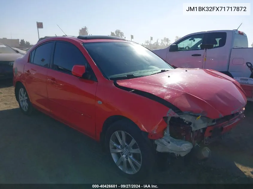 2007 Mazda Mazda3 I VIN: JM1BK32FX71717872 Lot: 40426681