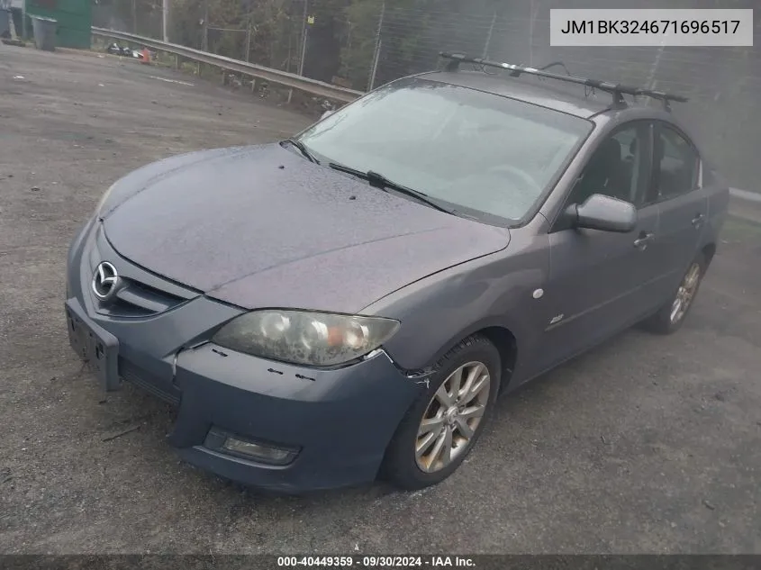 JM1BK324671696517 2007 Mazda 3 S