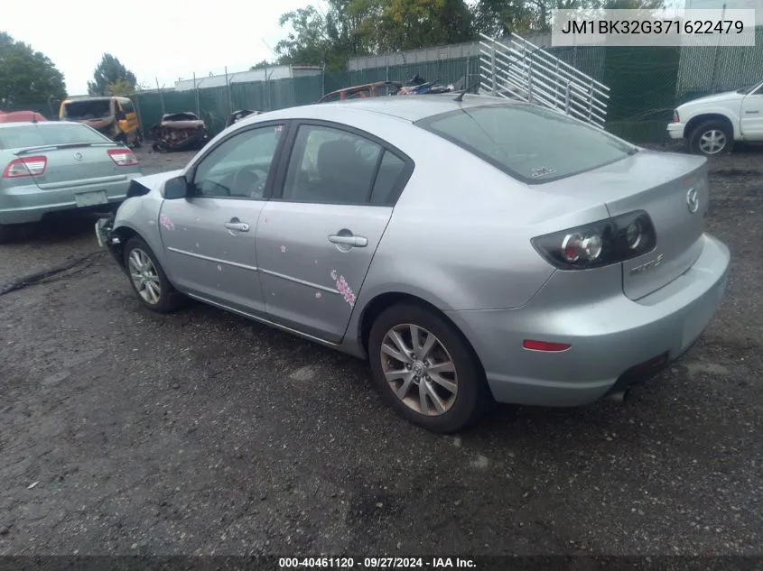 2007 Mazda Mazda3 I VIN: JM1BK32G371622479 Lot: 40461120