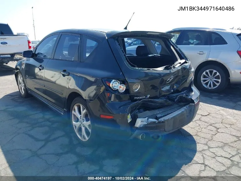 JM1BK344971640486 2007 Mazda Mazda3 S Grand Touring