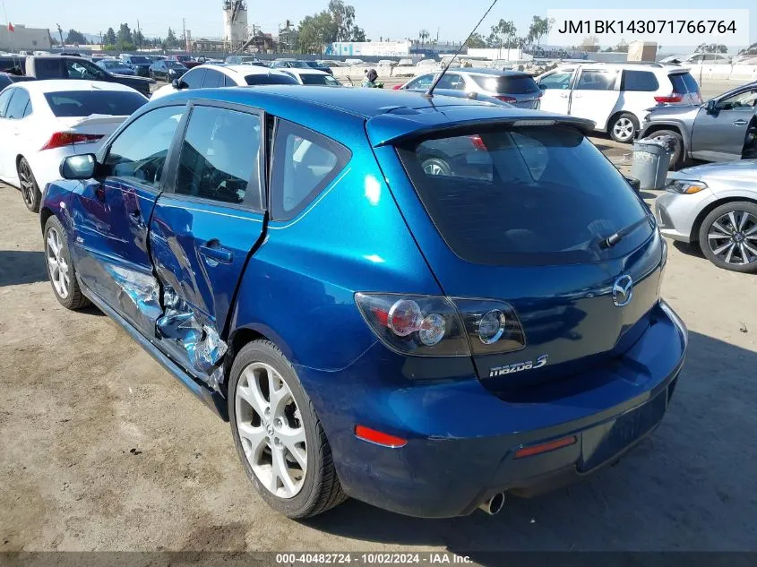 JM1BK143071766764 2007 Mazda Mazda3 S Sport