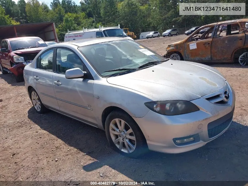 JM1BK123471641480 2007 Mazda Mazda3 S Sport