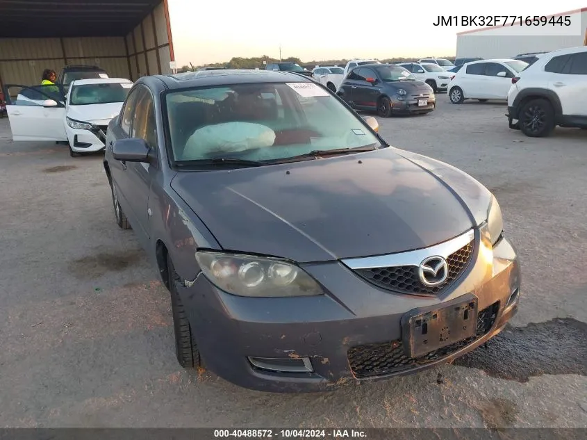 2007 Mazda Mazda3 I VIN: JM1BK32F771659445 Lot: 40488572