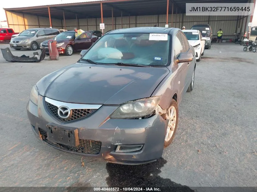 2007 Mazda Mazda3 I VIN: JM1BK32F771659445 Lot: 40488572