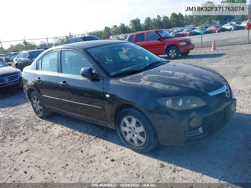 2007 Mazda Mazda3 I Sport VIN: JM1BK32F371763074 Lot: 40488637