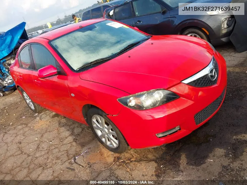 JM1BK32F271639457 2007 Mazda Mazda3 I