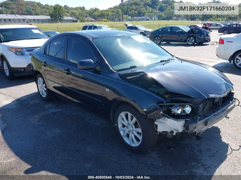 2007 Mazda Mazda3 I VIN: JM1BK32F171660204 Lot: 40500548