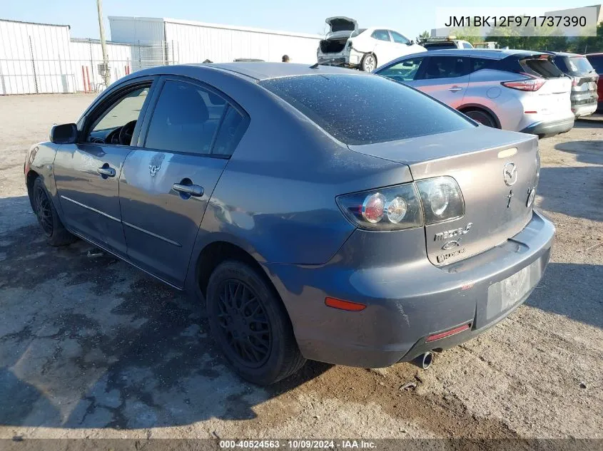 JM1BK12F971737390 2007 Mazda Mazda3 I Sport