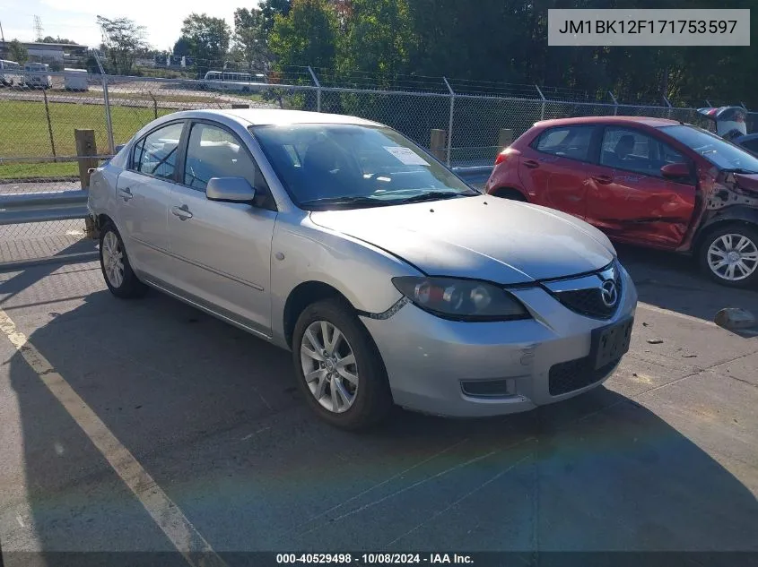 JM1BK12F171753597 2007 Mazda 3 I