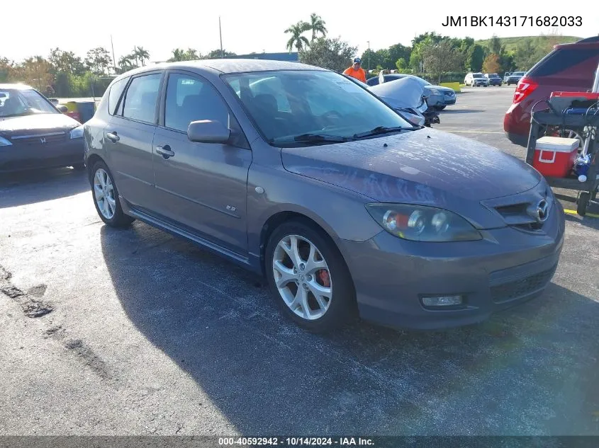 2007 Mazda Mazda3 S Sport VIN: JM1BK143171682033 Lot: 40592942