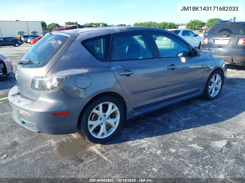 2007 Mazda Mazda3 S Sport VIN: JM1BK143171682033 Lot: 40592942