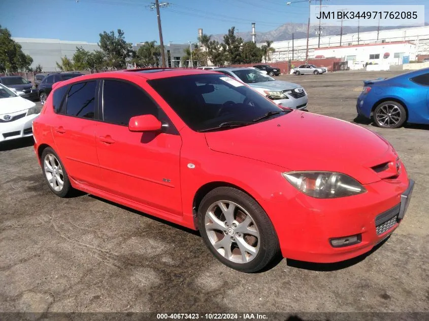 2007 Mazda Mazda3 S Grand Touring VIN: JM1BK344971762085 Lot: 40673423