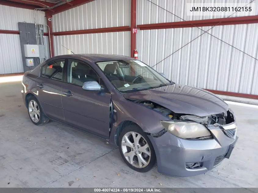 JM1BK32G881162155 2008 Mazda Mazda3 I Touring Value