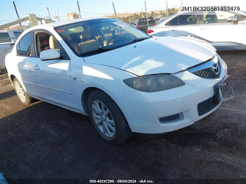 JM1BK32G581853479 2008 Mazda Mazda3 I