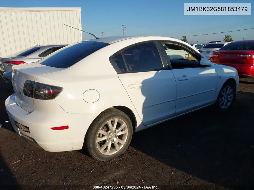 JM1BK32G581853479 2008 Mazda Mazda3 I