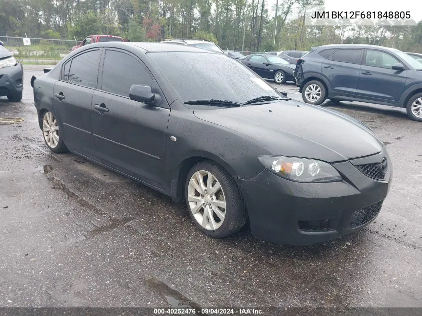 JM1BK12F681848805 2008 Mazda Mazda3 I