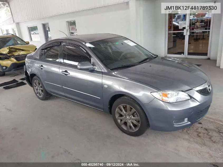 JM1BK12F481789530 2008 Mazda Mazda3 I