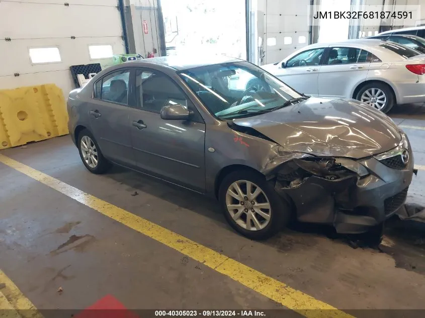 JM1BK32F681874591 2008 Mazda 3 I