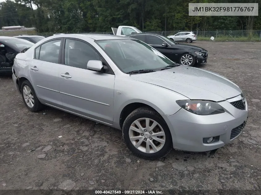 2008 Mazda Mazda3 I VIN: JM1BK32F981776767 Lot: 40427549