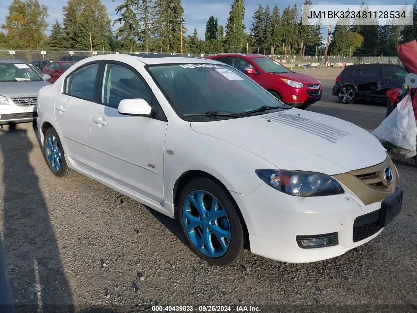 JM1BK323481128534 2008 Mazda Mazda3 S Touring