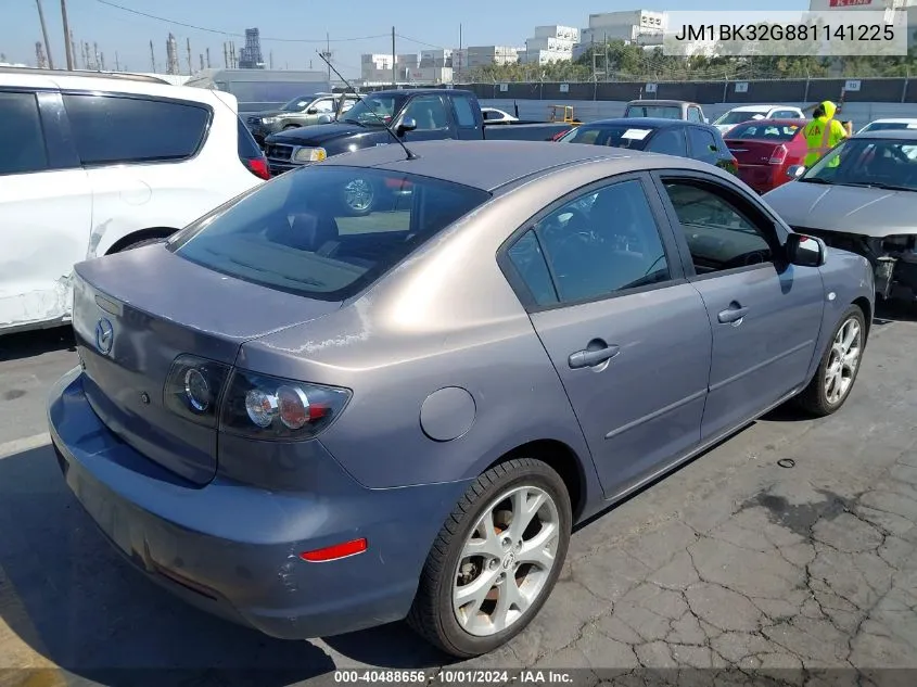 JM1BK32G881141225 2008 Mazda Mazda3 I Touring Value