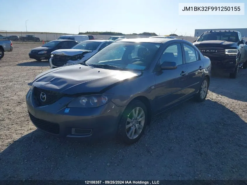 JM1BK32F991250155 2009 Mazda Mazda3