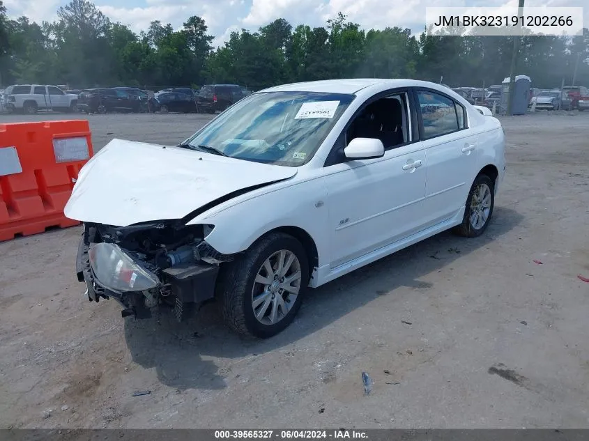 JM1BK323191202266 2009 Mazda Mazda3 S Sport