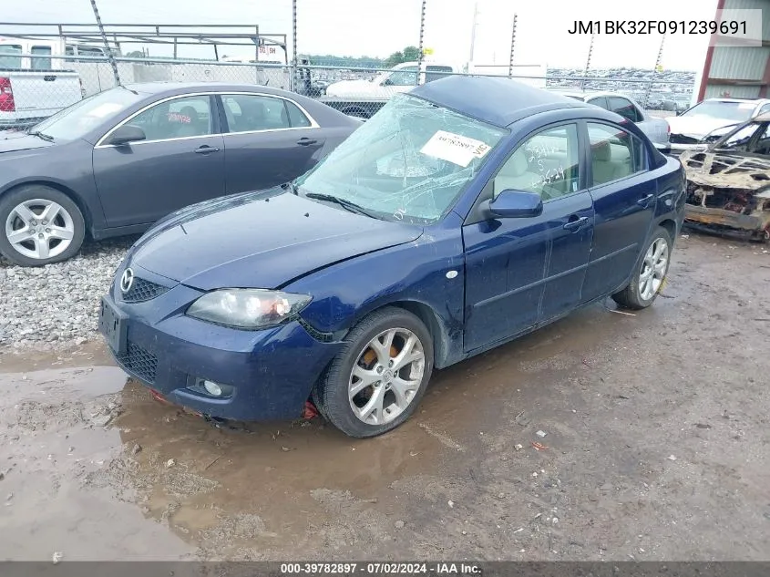 2009 Mazda Mazda3 I VIN: JM1BK32F091239691 Lot: 39782897