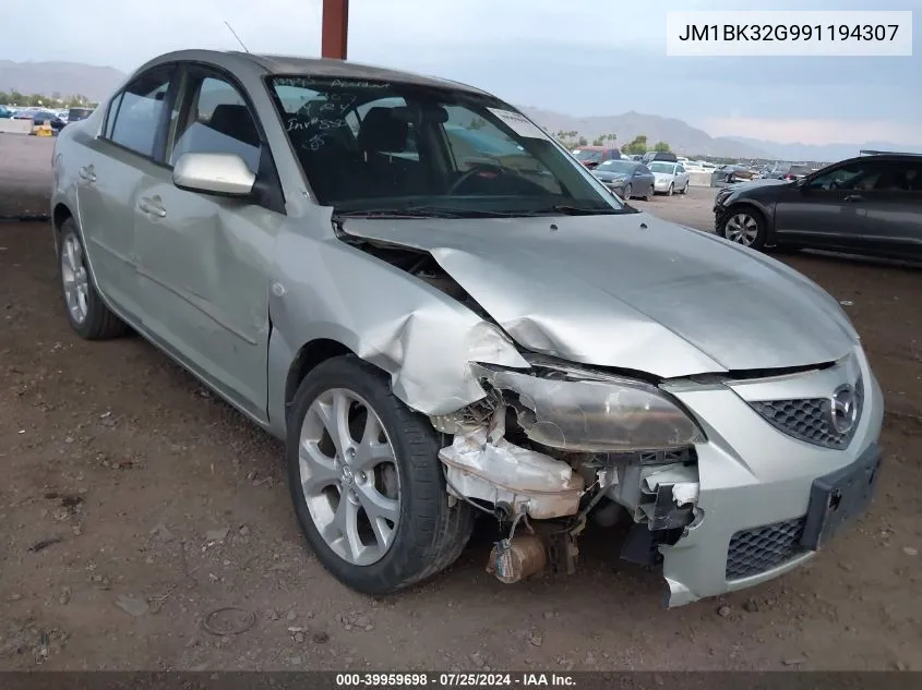 JM1BK32G991194307 2009 Mazda Mazda3 I