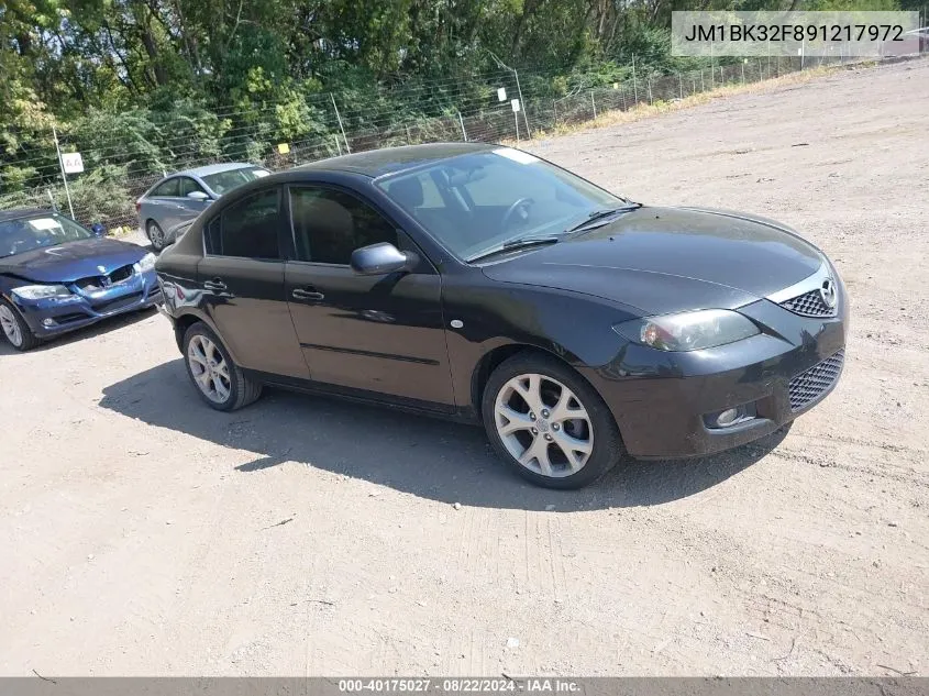 JM1BK32F891217972 2009 Mazda Mazda3 I