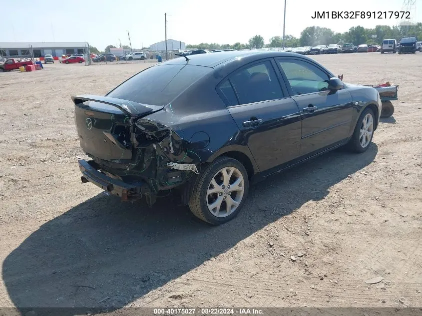 2009 Mazda Mazda3 I VIN: JM1BK32F891217972 Lot: 40175027