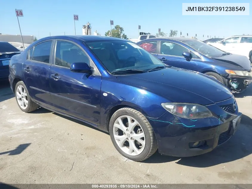 2009 Mazda Mazda3 I VIN: JM1BK32F391238549 Lot: 40293935