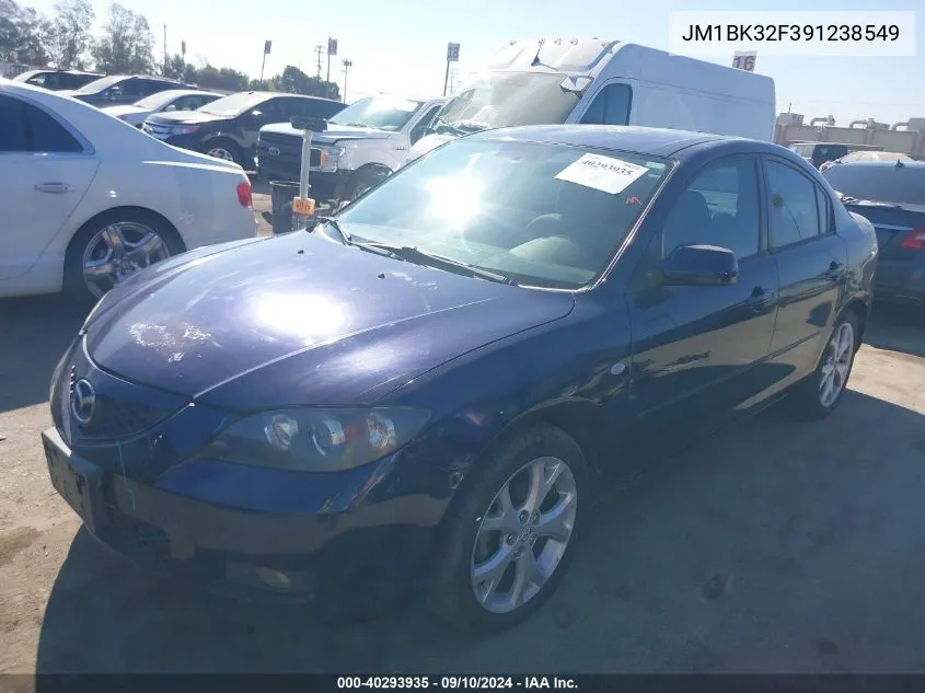 2009 Mazda Mazda3 I VIN: JM1BK32F391238549 Lot: 40293935