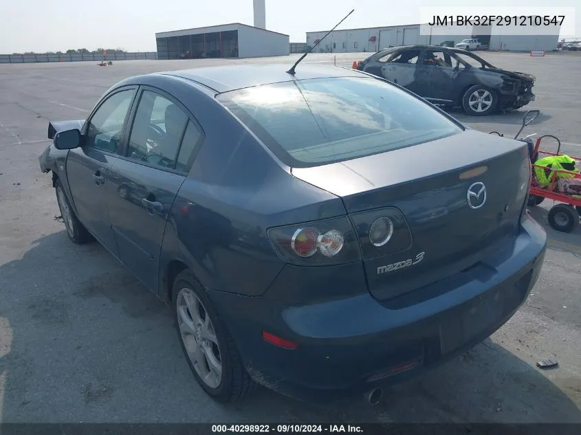 JM1BK32F291210547 2009 Mazda Mazda3 I