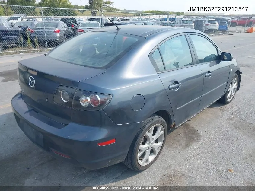 JM1BK32F291210547 2009 Mazda Mazda3 I