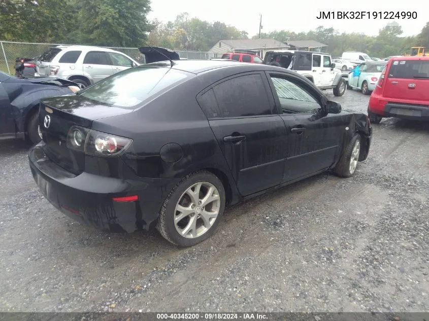 JM1BK32F191224990 2009 Mazda 3 I