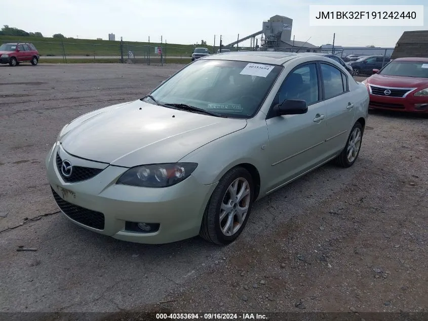 JM1BK32F191242440 2009 Mazda Mazda3 I