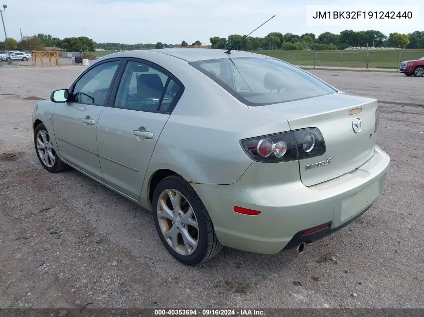 JM1BK32F191242440 2009 Mazda Mazda3 I