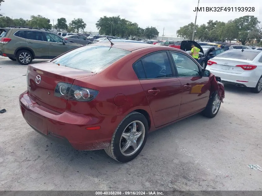 JM1BK32F491193928 2009 Mazda Mazda3 I