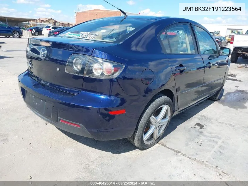 JM1BK32F191223564 2009 Mazda Mazda3 I