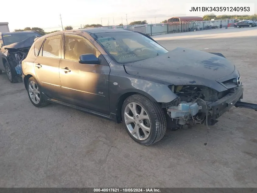 JM1BK343591240953 2009 Mazda Mazda3 S