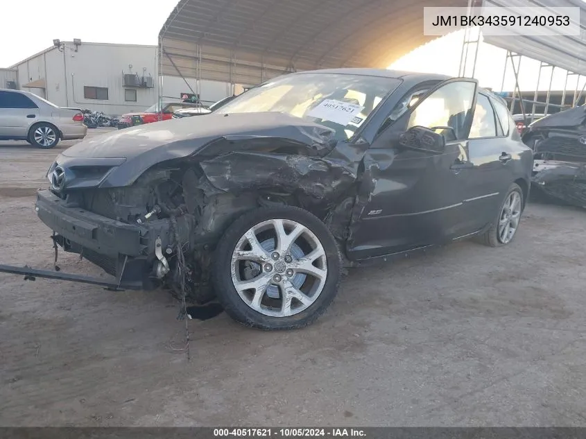 JM1BK343591240953 2009 Mazda Mazda3 S