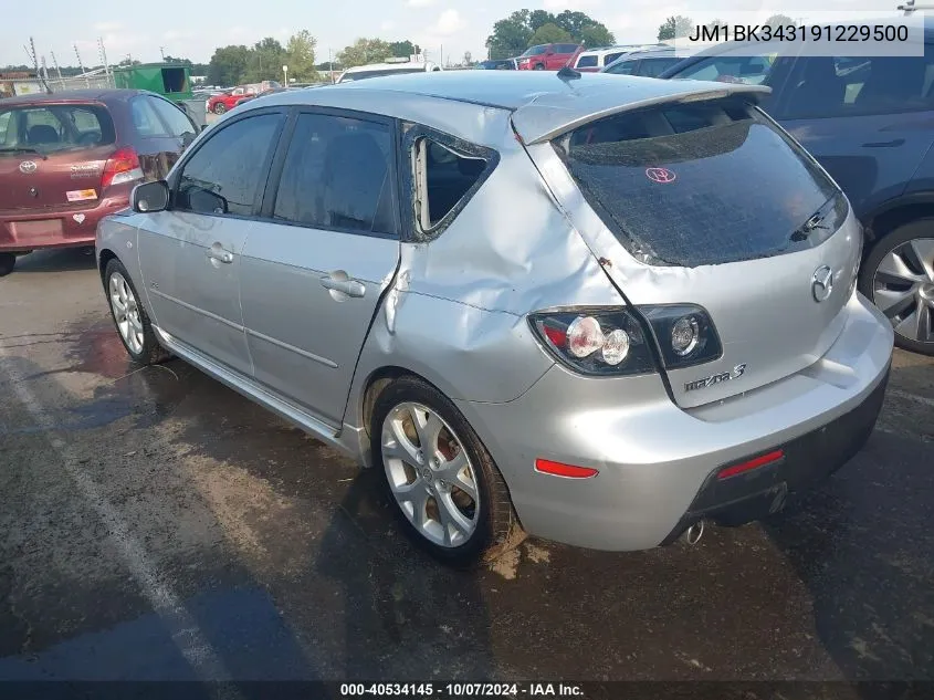 JM1BK343191229500 2009 Mazda Mazda3 S Sport